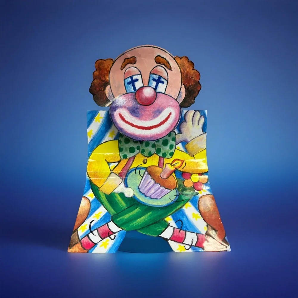 Happy‎ Birthday Clown Gift Bag Renaissance Brand